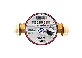 PCW-20 Mekanik Sıcak Su Sayacı DN20 - CALMET