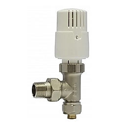 Eca 1/2'' TRV4 Termostatik Köşe Radyatör Vanası